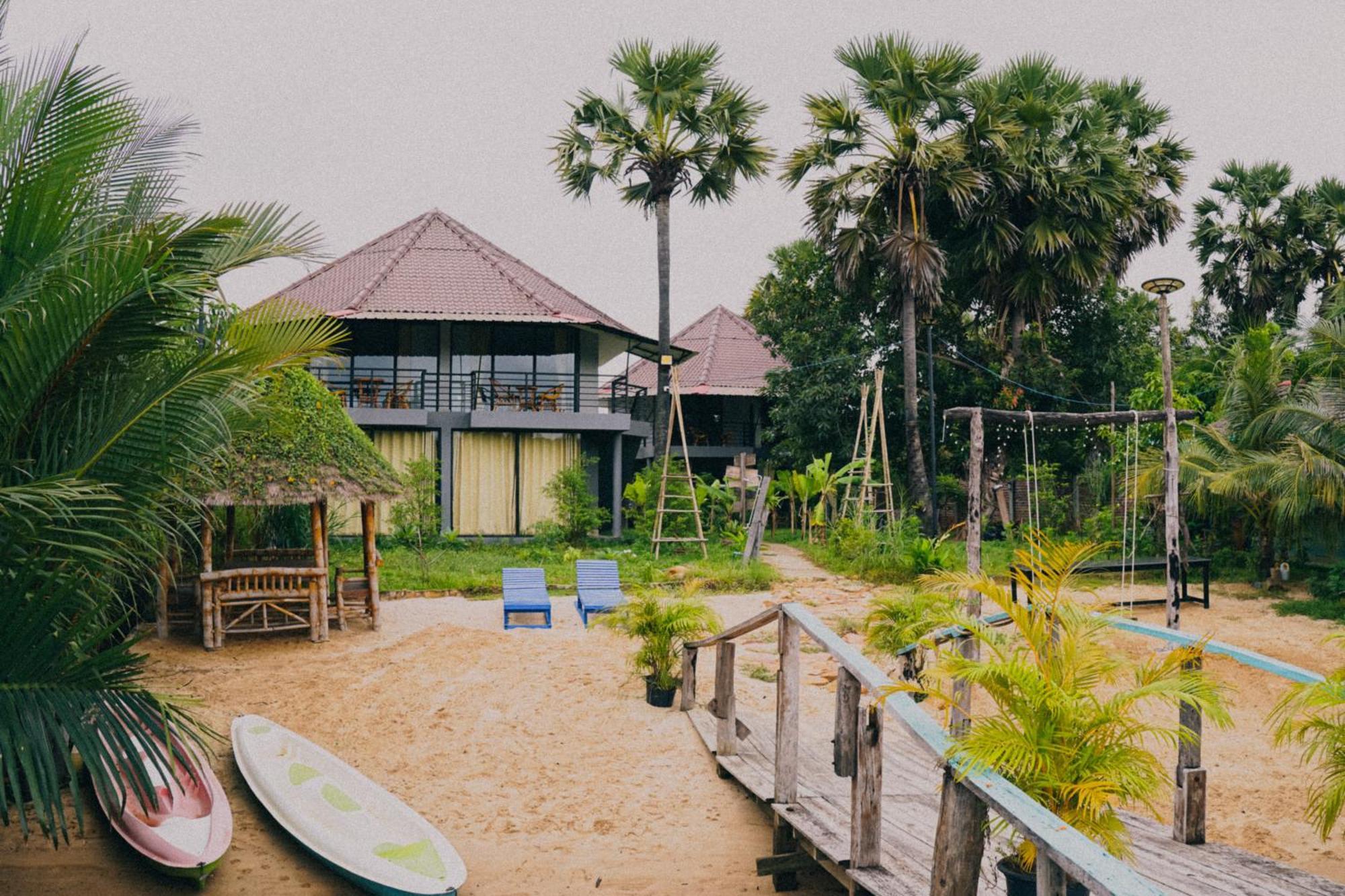 Auberge de jeunesse Funky Moon Kampot Extérieur photo
